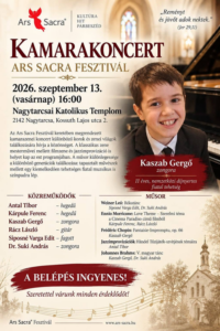 Ars Sacra Fesztivál 2026